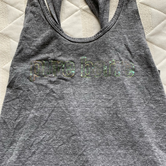 Gray pure barre tank - Picture 4 of 4